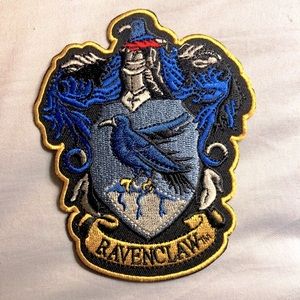 Embroidered Ravenclaw Crest Iron-On Patch